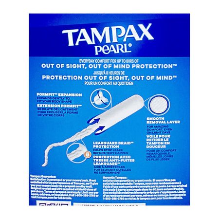 Tampax Pearl Regular Unscented Tampons - 10 ct. - All Travel Sizes