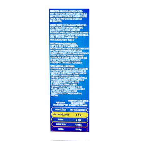 Tampax Pearl Regular Unscented Tampons - 10 ct. - All Travel Sizes