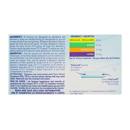 o.b. Multi - Pack ( 18 Regular/ 12 Super/ 10 Super Plus) - 40ct - All Travel Sizes