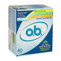 o.b. Multi - Pack ( 18 Regular/ 12 Super/ 10 Super Plus) - 40ct - All Travel Sizes