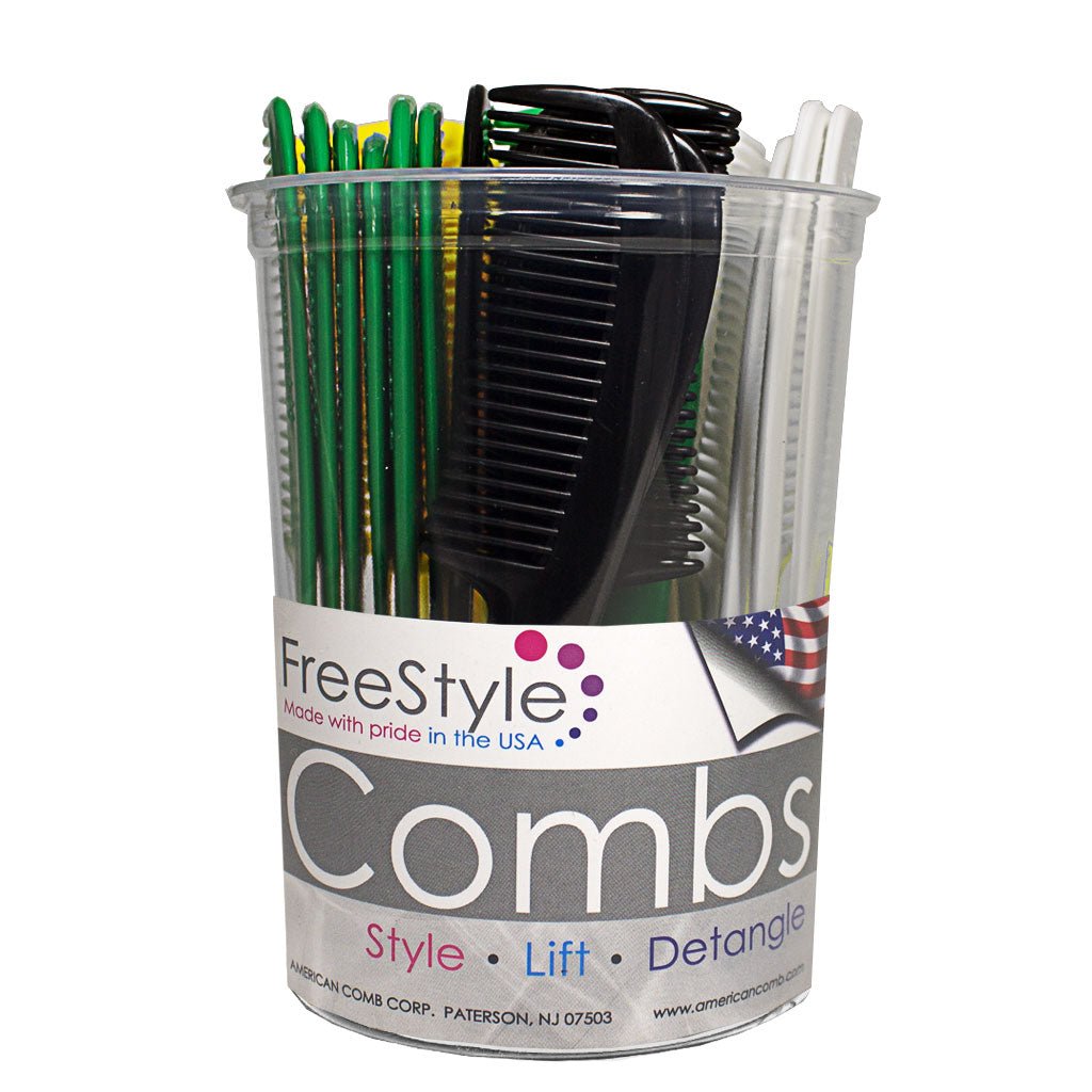 Wholesale FreeStyle Styling Comb Bucket - 6.5 in. – All Travel Sizes