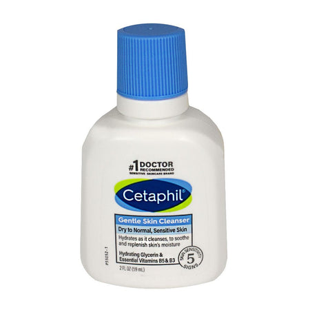 Cetaphil Gentle Skin Cleanser for Sensitive Skin - 2 oz. - All Travel Sizes