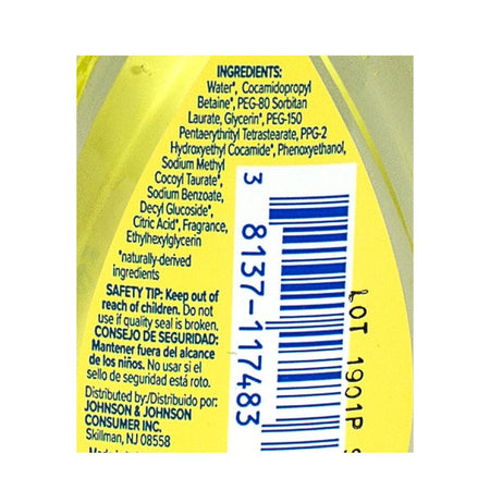 Johnson's Shampoo and Body Wash - 1.7 oz. - All Travel Sizes