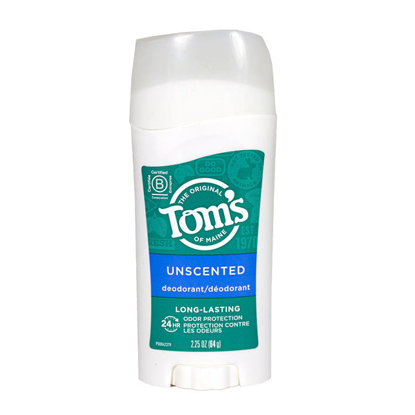 Tom's of Maine Original Care Unscented Stick Deodorant 2.25 oz