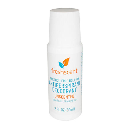 Freshscent Unscented Alcohol - Free Roll - On Deodorant - 2 oz. - All Travel Sizes