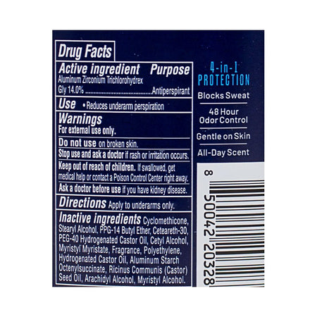 Right Guard Sport Invisible Solid AP Fresh, 2.6 oz. - All Travel Sizes