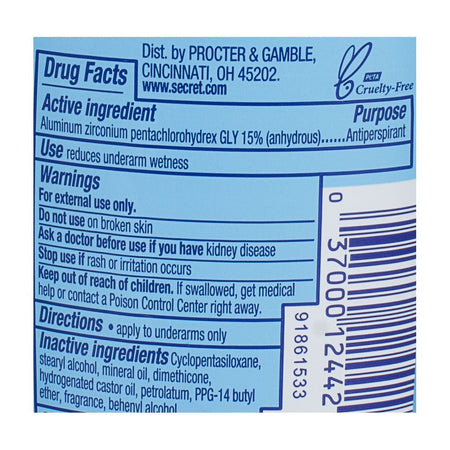 Secret Powder Fresh Deodorant - 1.7 oz. - All Travel Sizes