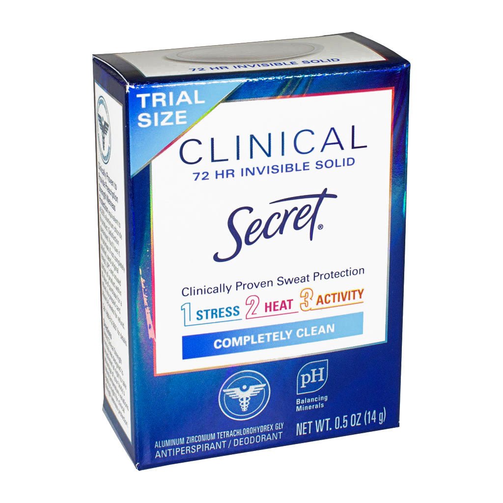 Wholesale Secret Clinical Strength Completely Clean Invisible Solid ...