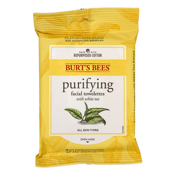 Burt's Bees Facial Cleansing Towelettes - Pack of 10