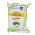 Burt's Bees Facial Cleansing Towelettes Sensitive with Aloe - Pack of 30 - All Travel Sizes