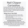 Handy Solutions Nail Clippers - Card of 1 - All Travel Sizes