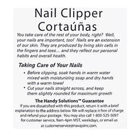 Handy Solutions Nail Clippers - Card of 1