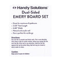 Handy Solutions Emery Boards - Card of 2 - All Travel Sizes