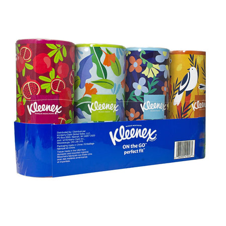 Kleenex Canister Packs, 50ct - 4 Pack - All Travel Sizes