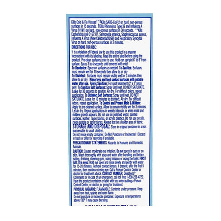 Lysol To Go Spray Crisp Linen - 1.5 oz. - All Travel Sizes