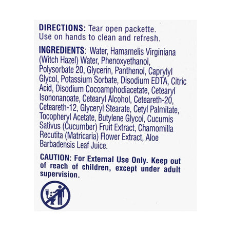 Wet Ones Sensitive Skin Single Wipes - Pack of 1 - All Travel Sizes