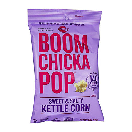 Angie's Boom Chicka Pop Sweet & Salty Kettle Corn - 1 oz. - All Travel Sizes
