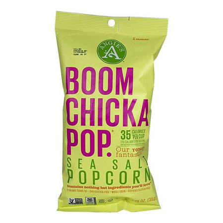 Angie's Boom Chicka Pop Sea Salt Popcorn - 1.25 oz. - All Travel Sizes