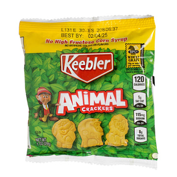 Keebler Animal Cracker Cookies, 1 Ounce