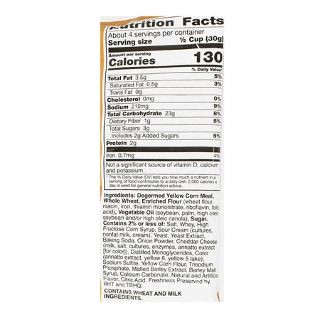 Chex Mix Savory Cheddar Snack Mix - 4.5 oz. - All Travel Sizes