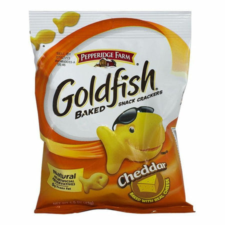 Pepperidge Farm Goldfish Baked Snack Crackers - 1.25 oz. - All Travel Sizes