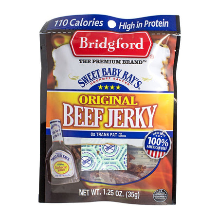 Bridgford Sweet Baby Rays Original Beef Jerky - 1.25 oz - All Travel Sizes