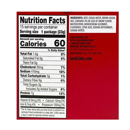 Jack Link's Original Tender Style Beef Steaks - 0.8 oz. - All Travel Sizes