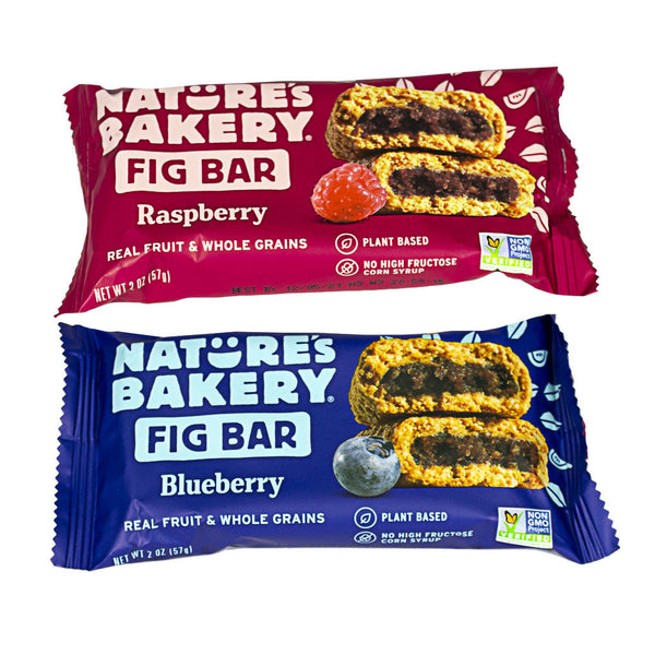 Nature's Bakery Two Flavor Fig Bars Variety Pack - 2 oz.