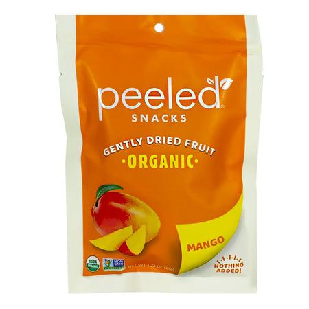 Peeled Snacks Organic Dried Mango - 1.23 oz. - All Travel Sizes