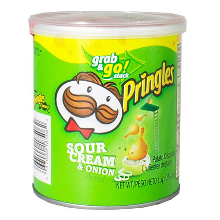 Pringles Sour Cream & Onion Potato Chips - 1.40 oz. - All Travel Sizes