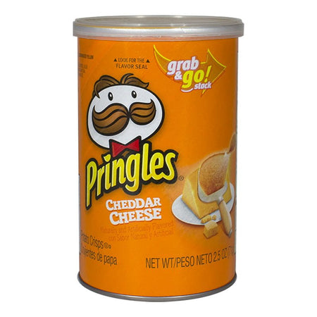 Pringles Cheddar Cheese Potato Chips - 2.5 oz. - All Travel Sizes