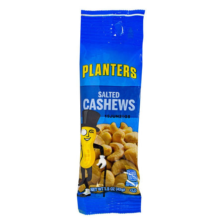 Planters Salted Cashews - 1.5 oz. - All Travel Sizes
