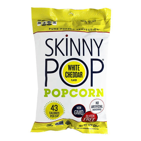 Skinny Pop White Cheddar Popcorn - 1 oz. - All Travel Sizes