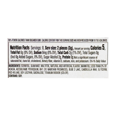 Dentyne Fire Spicy Cinnamon Gum - 16 Pieces - All Travel Sizes