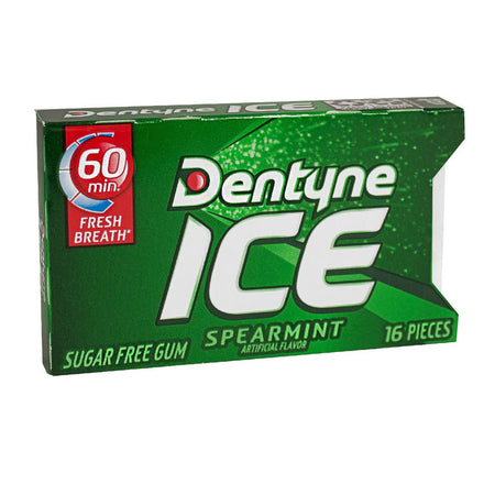 Dentyne Ice Spearmint Gum - 16 Pieces - All Travel Sizes