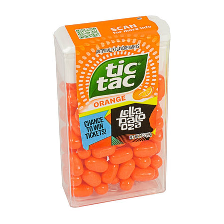 Tic Tac Orange Breath Mints - 1.7 oz. - All Travel Sizes