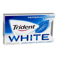 Trident White Peppermint Gum - 16 Pieces - All Travel Sizes