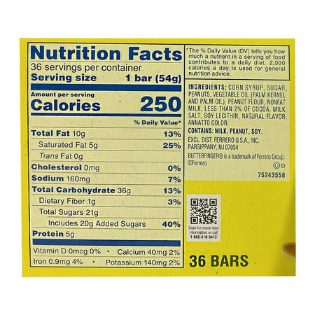 Butterfinger Peanut Butter Bar - 1.9 oz. - All Travel Sizes