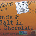 Chocolove Almonds & Sea Salt in Dark Chocolate - 1.3 oz. - All Travel Sizes