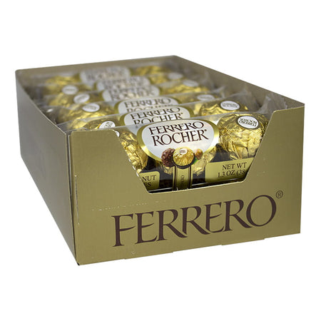 Ferrero Rocher Sizes Wholesale Ferrero Rocher Hazelnut Chocolate - 1.3 oz. – All Travel Sizes