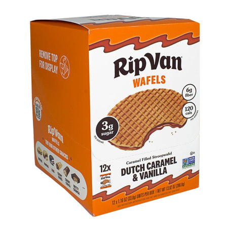 Rip Van Low Sugar Dutch Caramel & Vanilla Wafels- 1.16 oz - All Travel Sizes