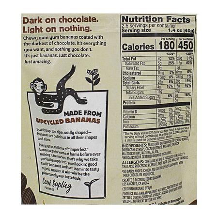 Barnana Dark Chocolate Dipped Banana Bites - 3.5 oz.