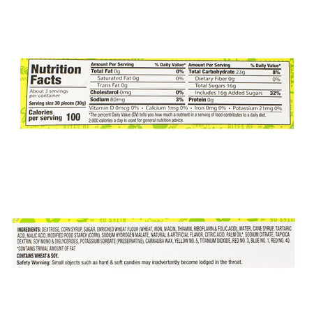 Wiley Wallaby Sourrageous Licorice Drops - 3 oz. - All Travel Sizes