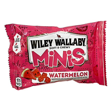 Wiley Wallaby Watermelon Minis Licorice Bites - 2 oz. - All Travel Sizes