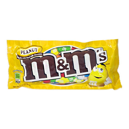 M & M's Peanut Chocolate Candy - 1.74 oz. - All Travel Sizes