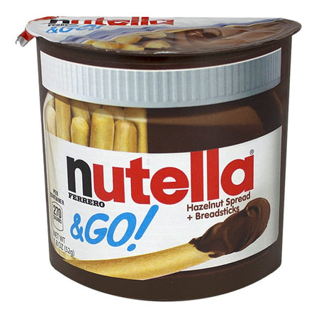 Nutella & Go Hazelnut Spread Plus Breadsticks - 1.8 oz. - All Travel Sizes