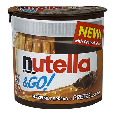 Nutella & Go Hazelnut Spread Plus Pretzels - 1.8 oz. - All Travel Sizes