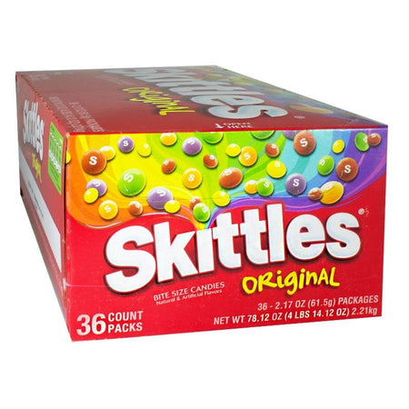 Skittles Bite Size Original Fruit Candies - 2.17 oz. - All Travel Sizes
