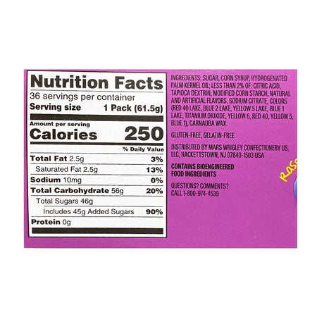 Skittles Bite Size Wild Berry Fruit Candies - 2.17 oz. - All Travel Sizes