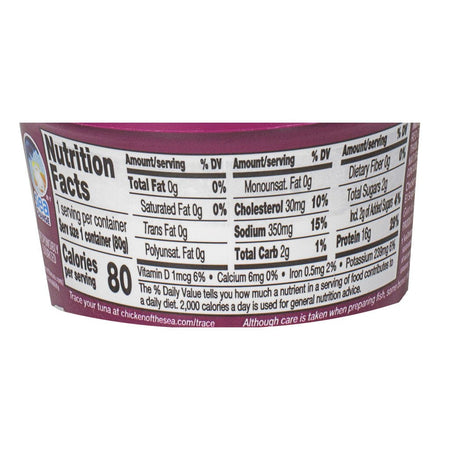 Chicken of the Sea Infusions Thai Chili Tuna w/Fork - 2.8 oz. - All Travel Sizes